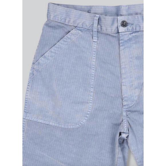 NEW SAVE KHAKI UNITED men's herringbone naval short in air force - Picture 5 of 6